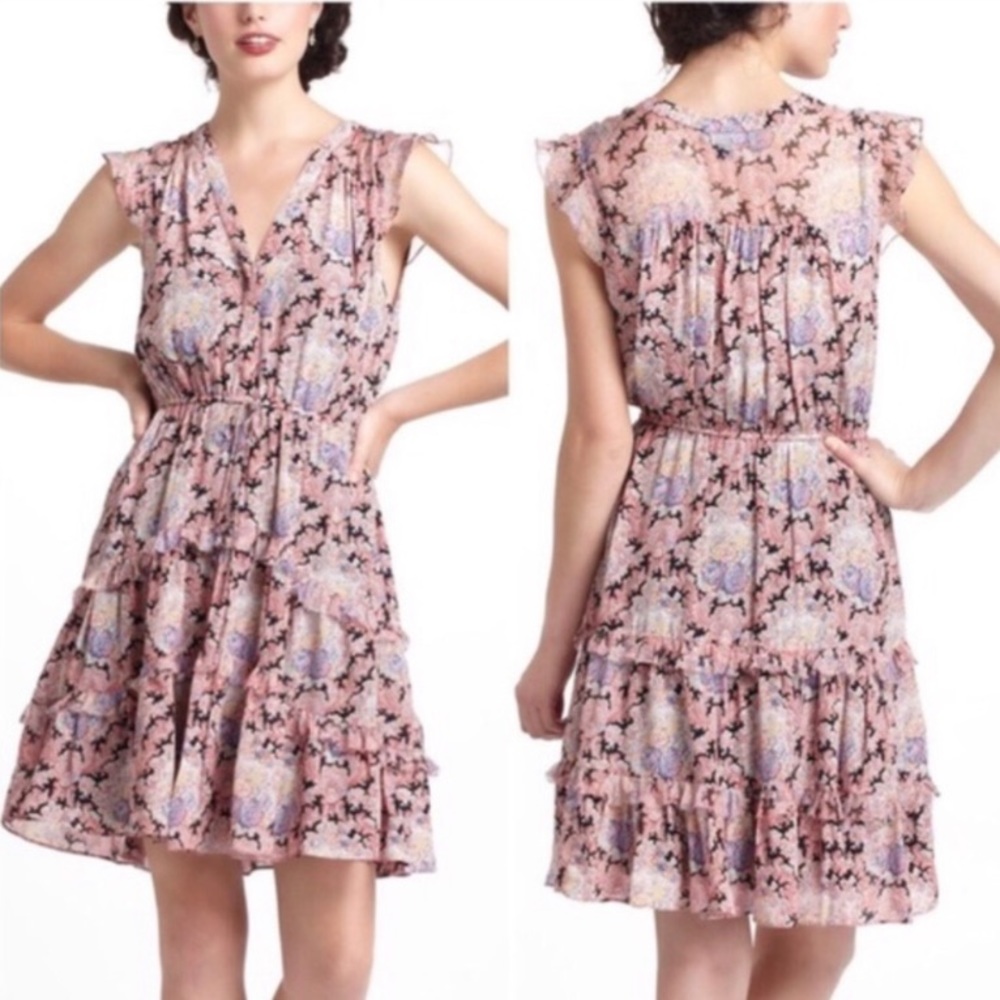 Lil (Anthropologie) Silk Paisley Dress 💕